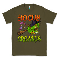 Army Green hocus croakus Classic Tee - BundleAndBundleShop