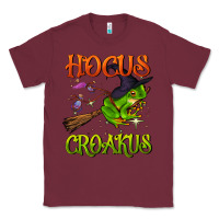 Burgundy hocus croakus Classic Tee - BundleAndBundleShop