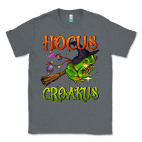 Charcoal Heather hocus croakus Classic Tee - BundleAndBundleShop