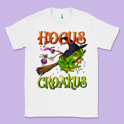 Hocus Croakus Classic Tee Designed By Bundleandbundleshop