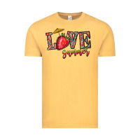 Vintage Mustard love summer Vintage Tee - CowhideDigitalArt