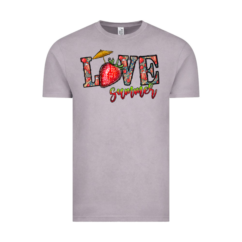 Love Summer Vintage Tee by CowhideDigitalArt | Teevron