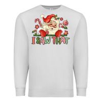Dove Grey i saw that Premium Sweatshirt - MaliasSmallBusiness
