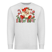 Oatmeal Heather i saw that Premium Sweatshirt - MaliasSmallBusiness