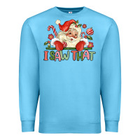 Ocean Blue i saw that Premium Sweatshirt - MaliasSmallBusiness