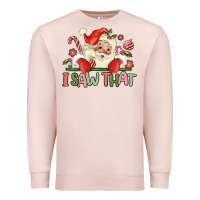Pale Pink i saw that Premium Sweatshirt - MaliasSmallBusiness