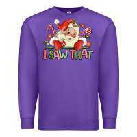 Purple i saw that Premium Sweatshirt - MaliasSmallBusiness