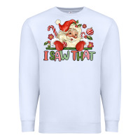 White i saw that Premium Sweatshirt - MaliasSmallBusiness