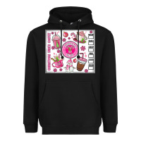 Black christmas vibes coffee Heavyweight Hoodie - MaliasSmallBusiness