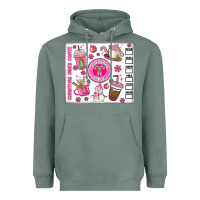 Sage christmas vibes coffee Heavyweight Hoodie - MaliasSmallBusiness