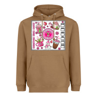 Toasted Coconut christmas vibes coffee Heavyweight Hoodie - MaliasSmallBusiness