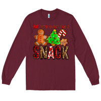 Burgundy out here lookin like a snack ado Long Sleeve Tee - AdoDesignShop