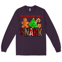 Plum out here lookin like a snack ado Long Sleeve Tee - AdoDesignShop