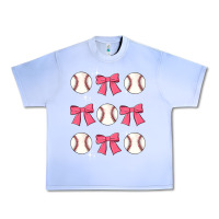 Grape Ice baseball coquette bow Urban Heavy Tee - JahusDesignShop