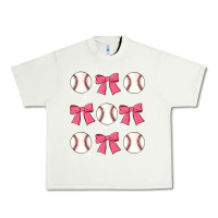 Pistachio baseball coquette bow Urban Heavy Tee - JahusDesignShop