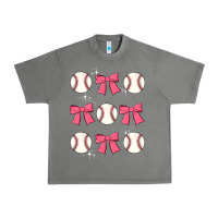 Tornado baseball coquette bow Urban Heavy Tee - JahusDesignShop