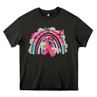 Asphalt Breast Cancer Rainbow Heavy Core Tee - Artiststas