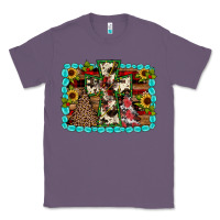 Lavender Christmas cross Classic Tee - JahusDesignShop