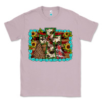 Lilac Christmas cross Classic Tee - JahusDesignShop