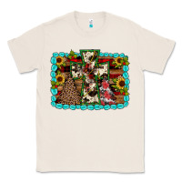 Natural Christmas cross Classic Tee - JahusDesignShop