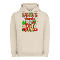 Pigment French Oak santa's favorite RN Urban Hoodie - texasbilliewilder