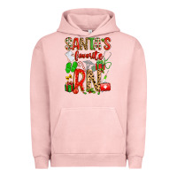 Pigment Salmon santa's favorite RN Urban Hoodie - texasbilliewilder