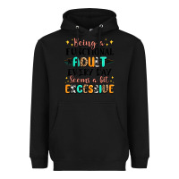 Black being a functional adult every day seems  a bit ex Heavyweight Hoodie - MaliasSmallBusiness