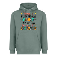 Sage being a functional adult every day seems  a bit ex Heavyweight Hoodie - MaliasSmallBusiness