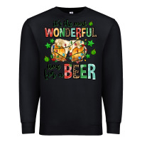 Black its the most wonderful time for a year Premium Sweatshirt - MaliasSmallBusiness