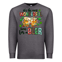 Charcoal Heather its the most wonderful time for a year Premium Sweatshirt - MaliasSmallBusiness
