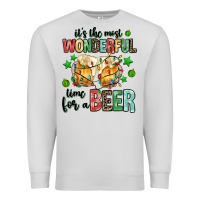 Dove Grey its the most wonderful time for a year Premium Sweatshirt - MaliasSmallBusiness