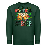 Sports Green its the most wonderful time for a year Premium Sweatshirt - MaliasSmallBusiness