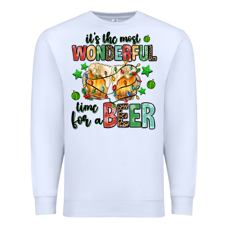 Its The Most Wonderful Time For A Year Premium Sweatshirt by MaliasSmallBusiness | Teevron