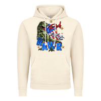 Vintage Artic red white rawr Vintage Hoodie - Zillion Design Studio