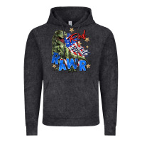 Red White Rawr Vintage Hoodie | Teevron