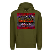 Army Green nurse life  tumbler Premium Hoodie - BarkalooDesign