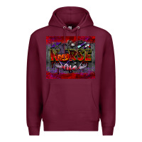 Burgundy nurse life  tumbler Premium Hoodie - BarkalooDesign