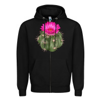 Black eagle claws cactus Zipper Hoodie - LillyAllenDesigns