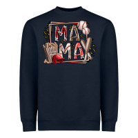 Navy mama baseball Heavyweight Sweatshirt - RacoonDesign