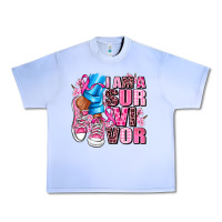 Grape Ice i am a survivor Urban Heavy Tee - AdoDesignShop