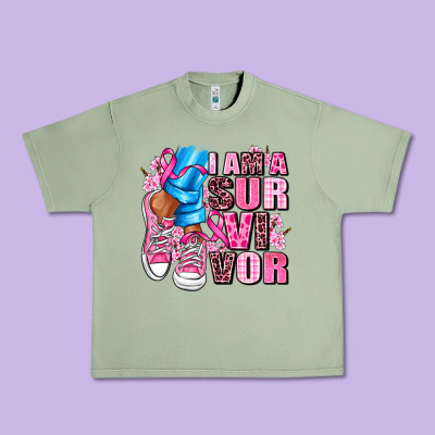 I Am A Survivor Urban Heavy Tee Designed By Adodesignshop