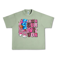 Oil Green i am a survivor Urban Heavy Tee - AdoDesignShop