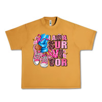 Peanut Butter i am a survivor Urban Heavy Tee - AdoDesignShop
