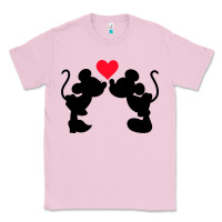 Bubblegum Pink Minnie Mouse Classic Tee - CowhideDigitalArt