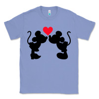 Colony Blue Minnie Mouse Classic Tee - CowhideDigitalArt