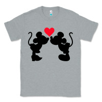 Heather Grey Minnie Mouse Classic Tee - CowhideDigitalArt