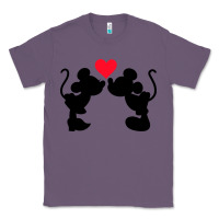 Lavender Minnie Mouse Classic Tee - CowhideDigitalArt
