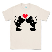 Natural Minnie Mouse Classic Tee - CowhideDigitalArt