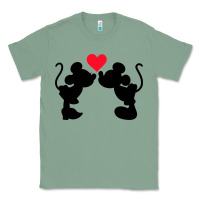 Sage Minnie Mouse Classic Tee - CowhideDigitalArt