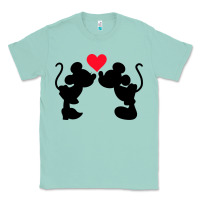 Seafoam Minnie Mouse Classic Tee - CowhideDigitalArt